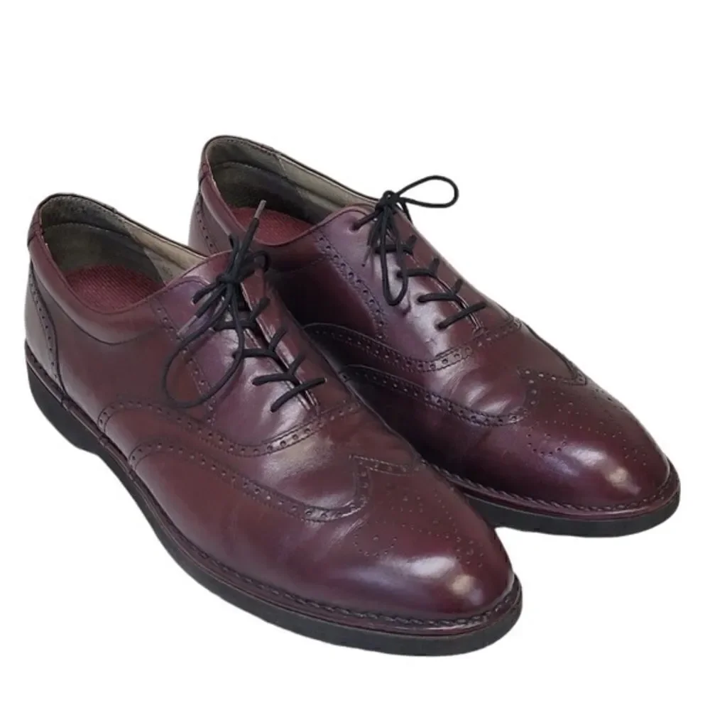 DresSports by Rockport Leather Upper Brown Oxford Shoe Size 13